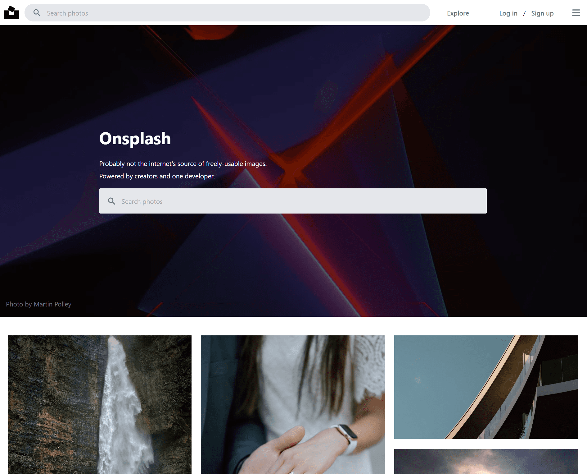 A picture of the project